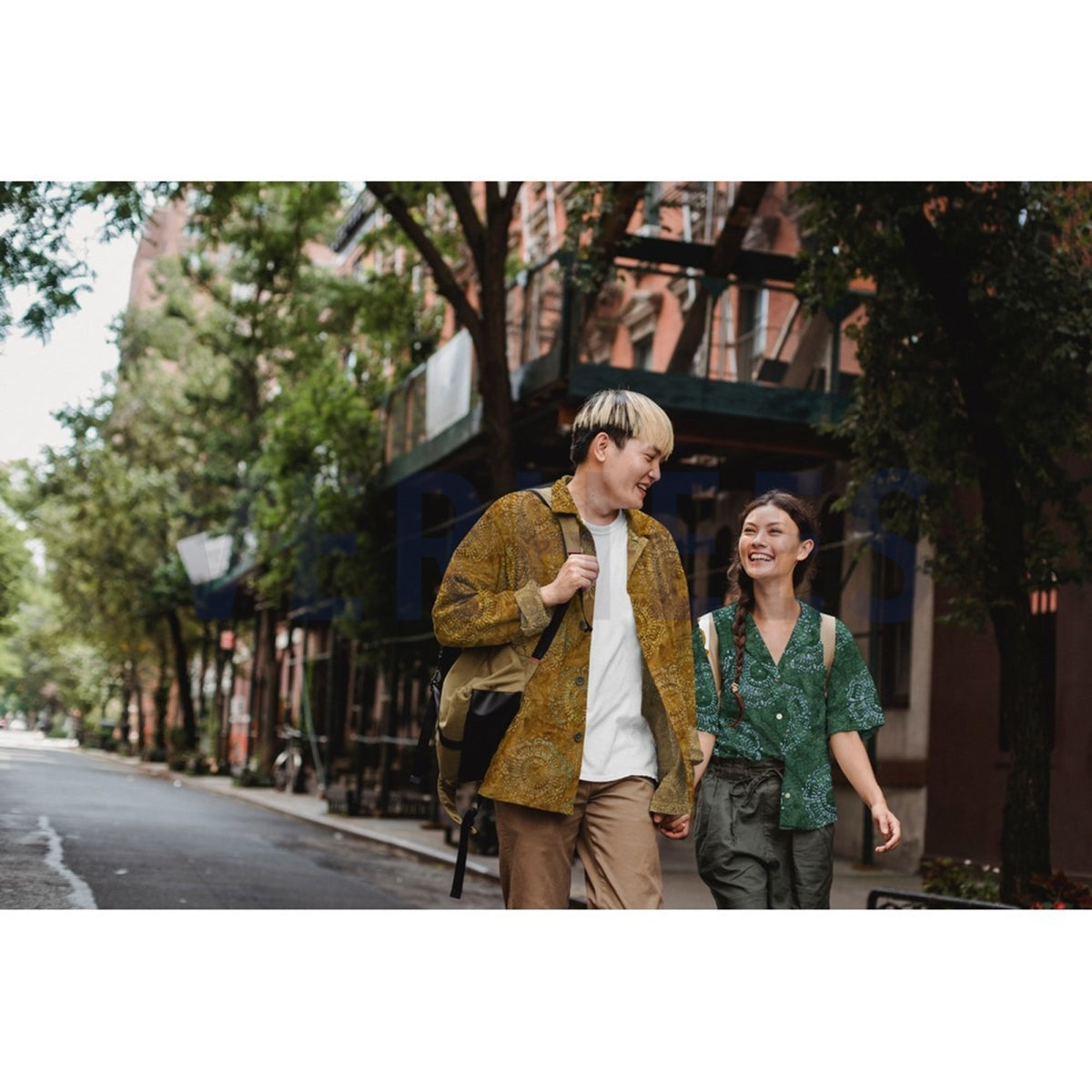 Crafted batik cotton oker