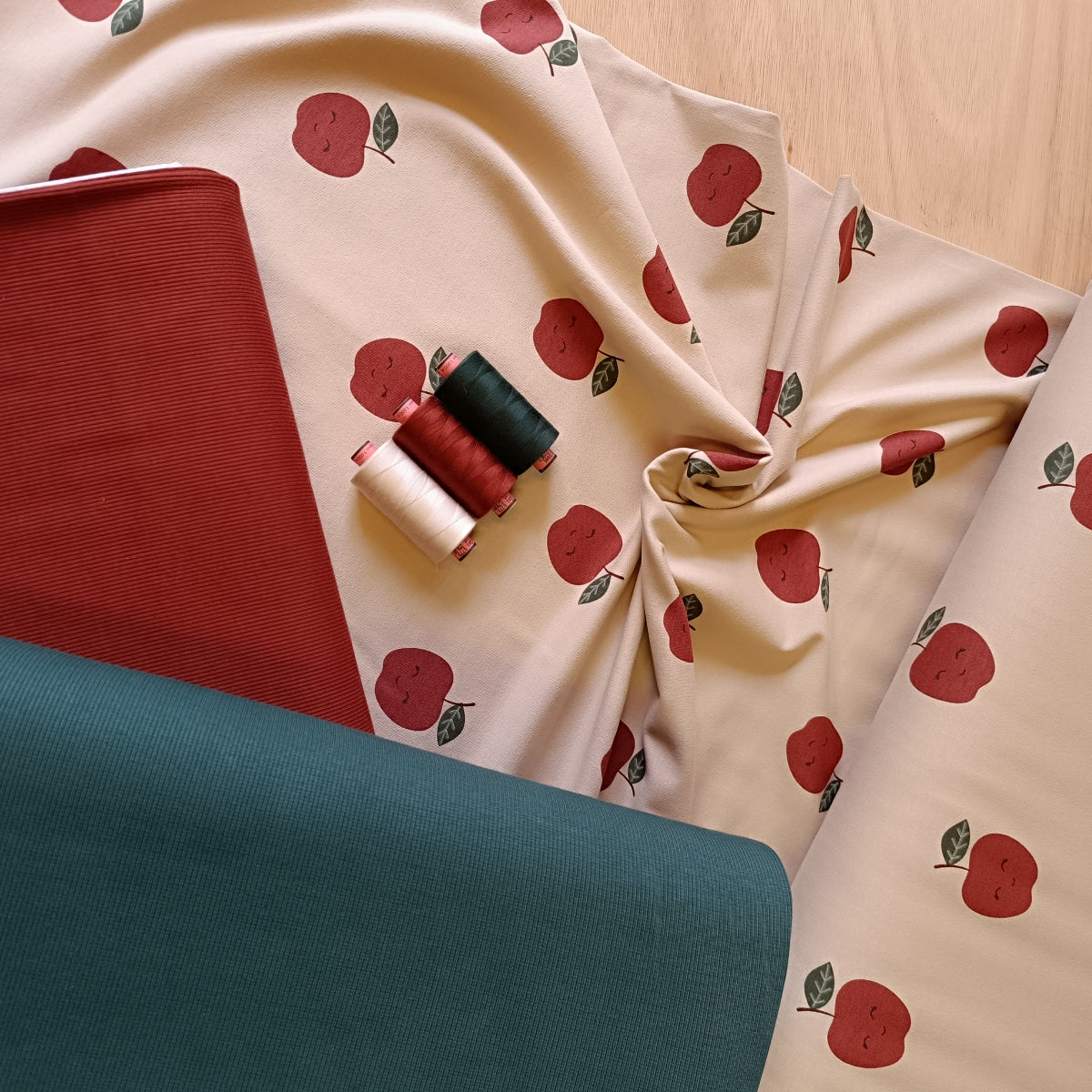 French Terry appeltjes