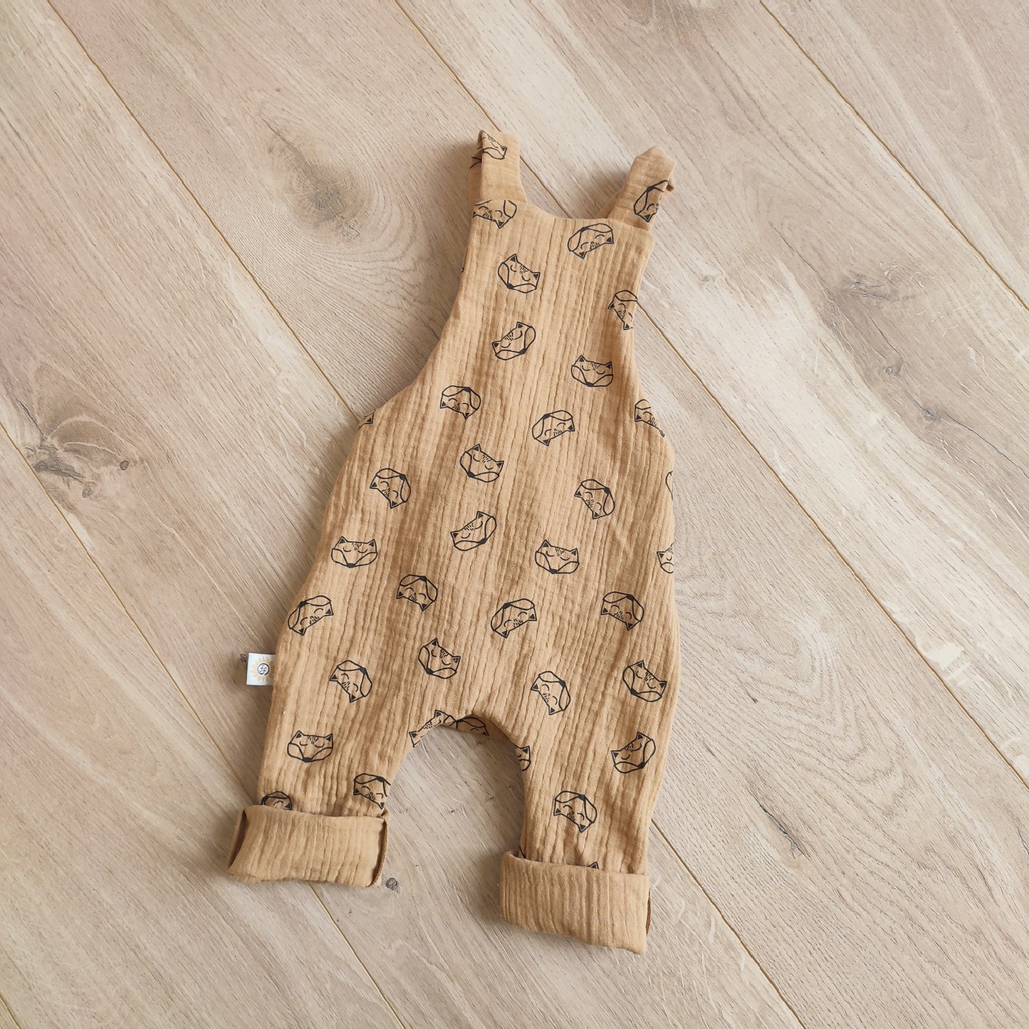 Salopette gauze vosjes