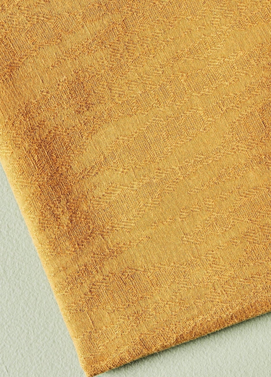 Hoya (Jacquard linnen blend) - Amber