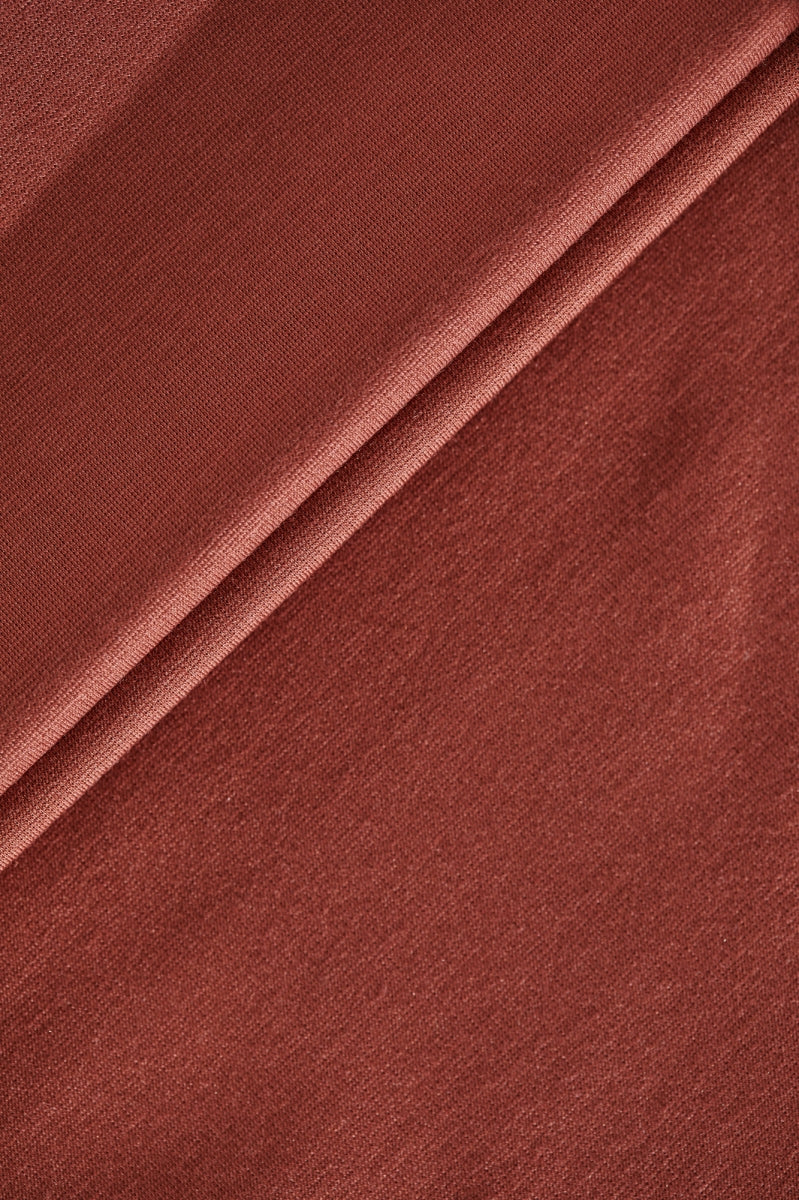 Plain Ponte Knit - Cider