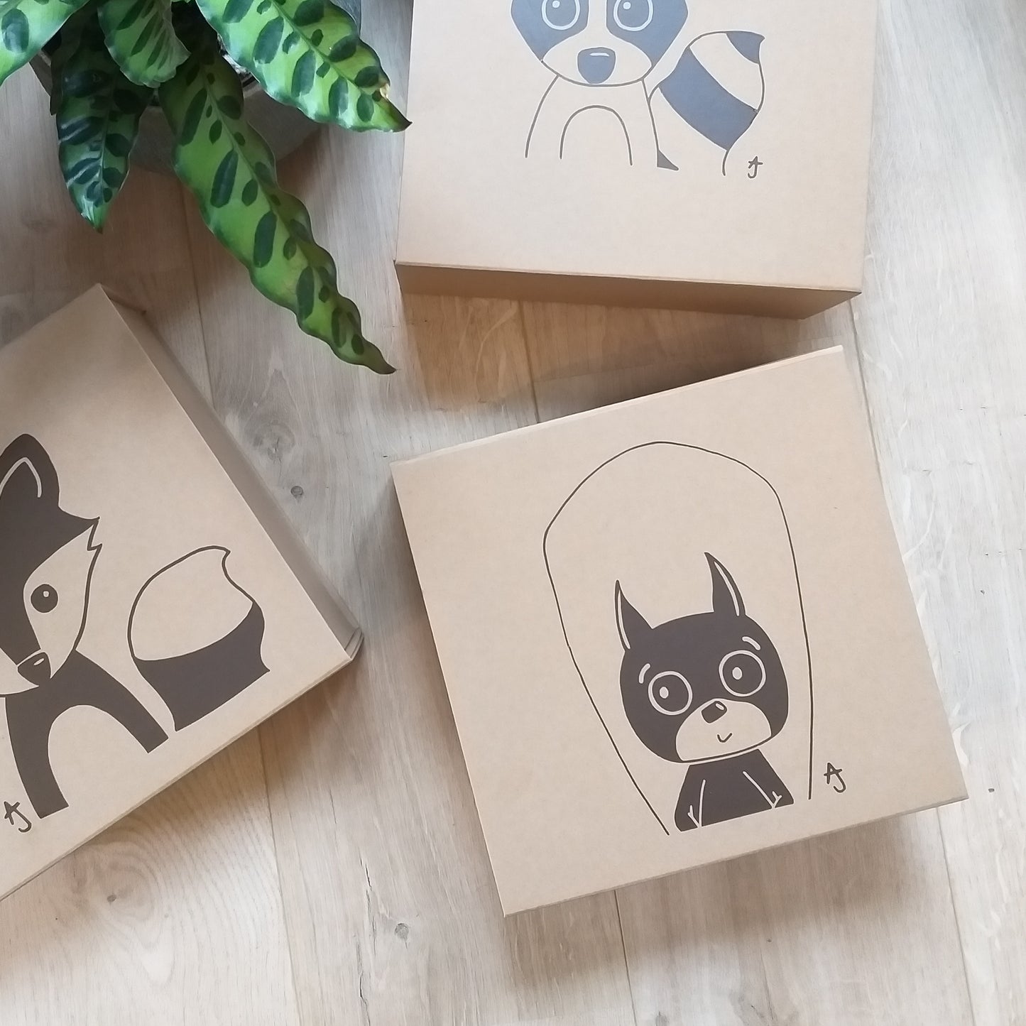 Magneet doos eekhoorn