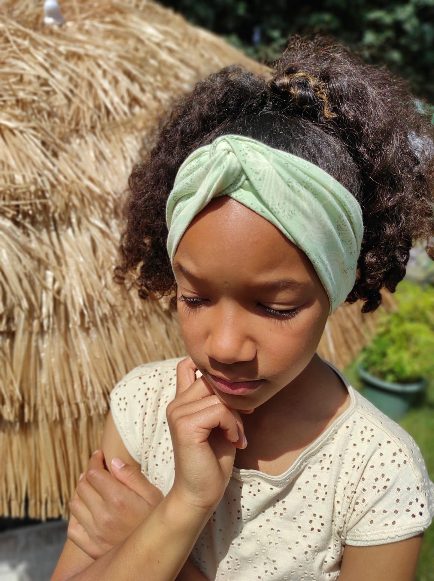 Haarband moss flowers