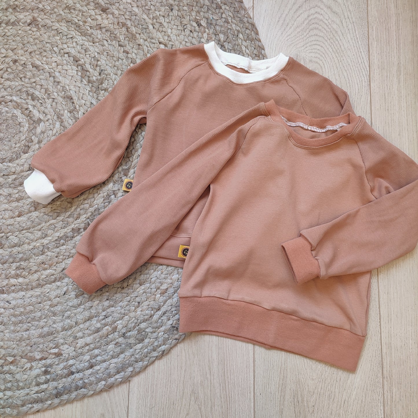 Sweater rib peacan