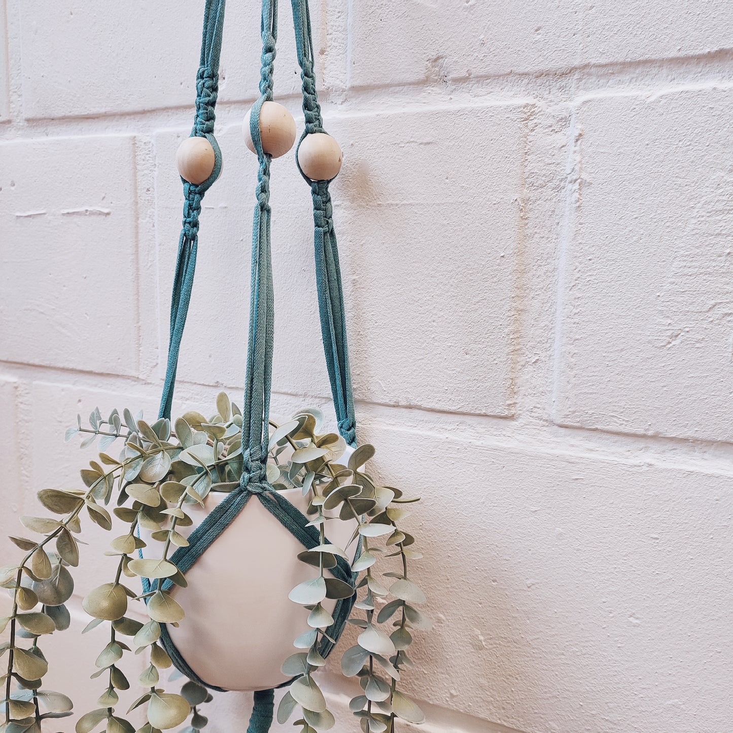 plantenhanger blauw