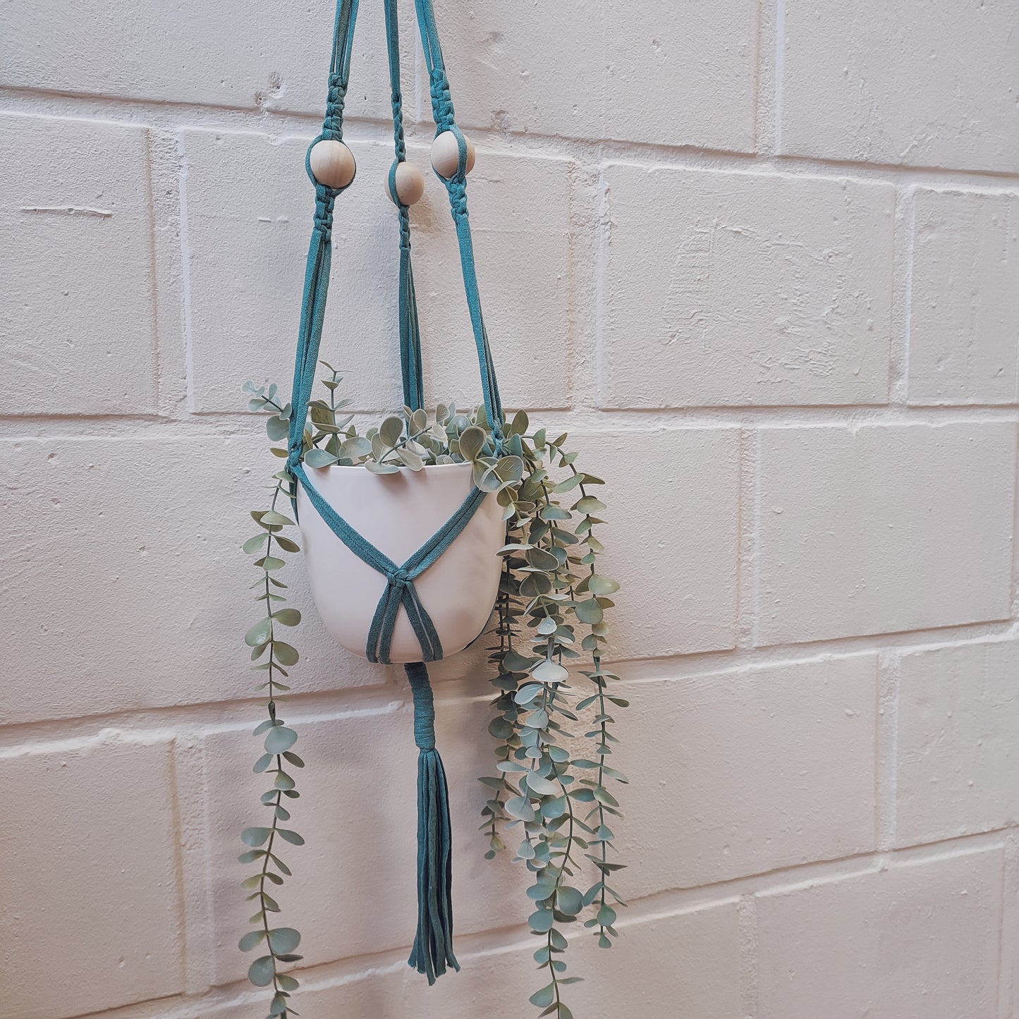 plantenhanger blauw