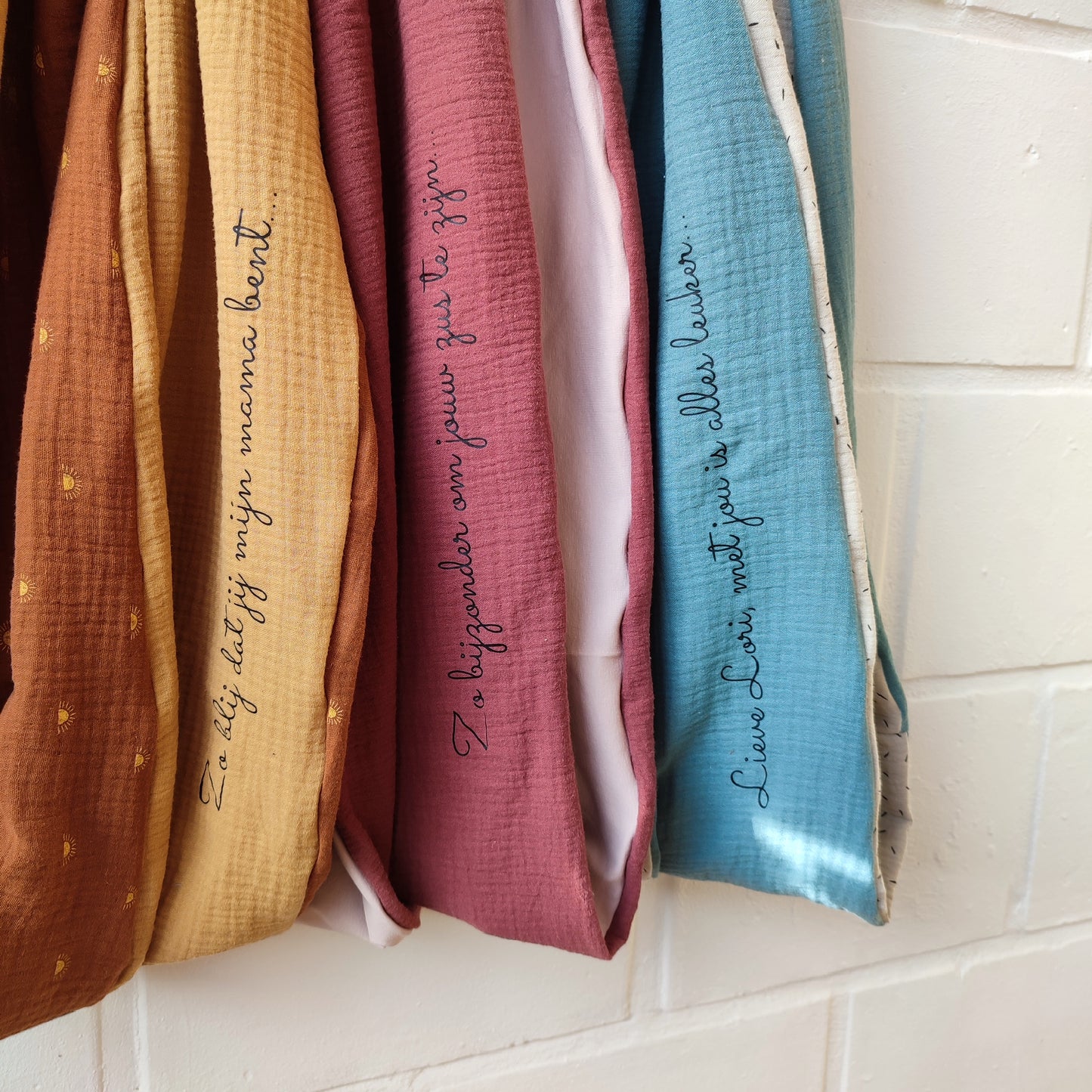 Sjaal "Met jou is alles leuker"