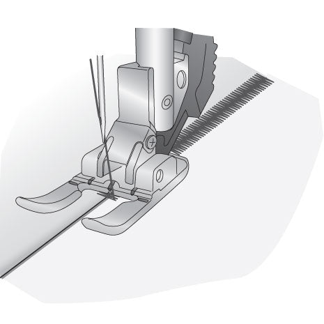 Pfaff open applicatievoet 6mm