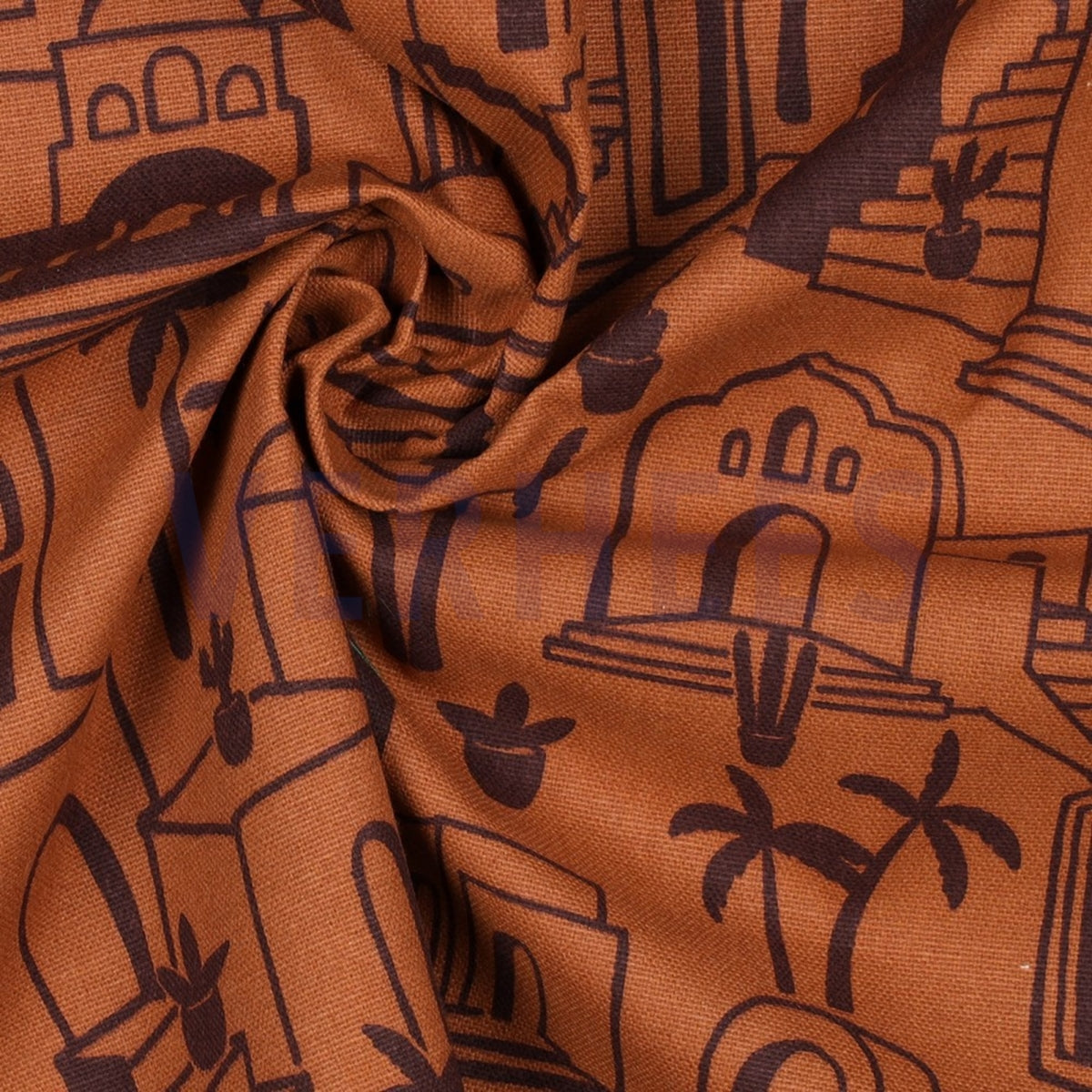 Canvas tropical cottages