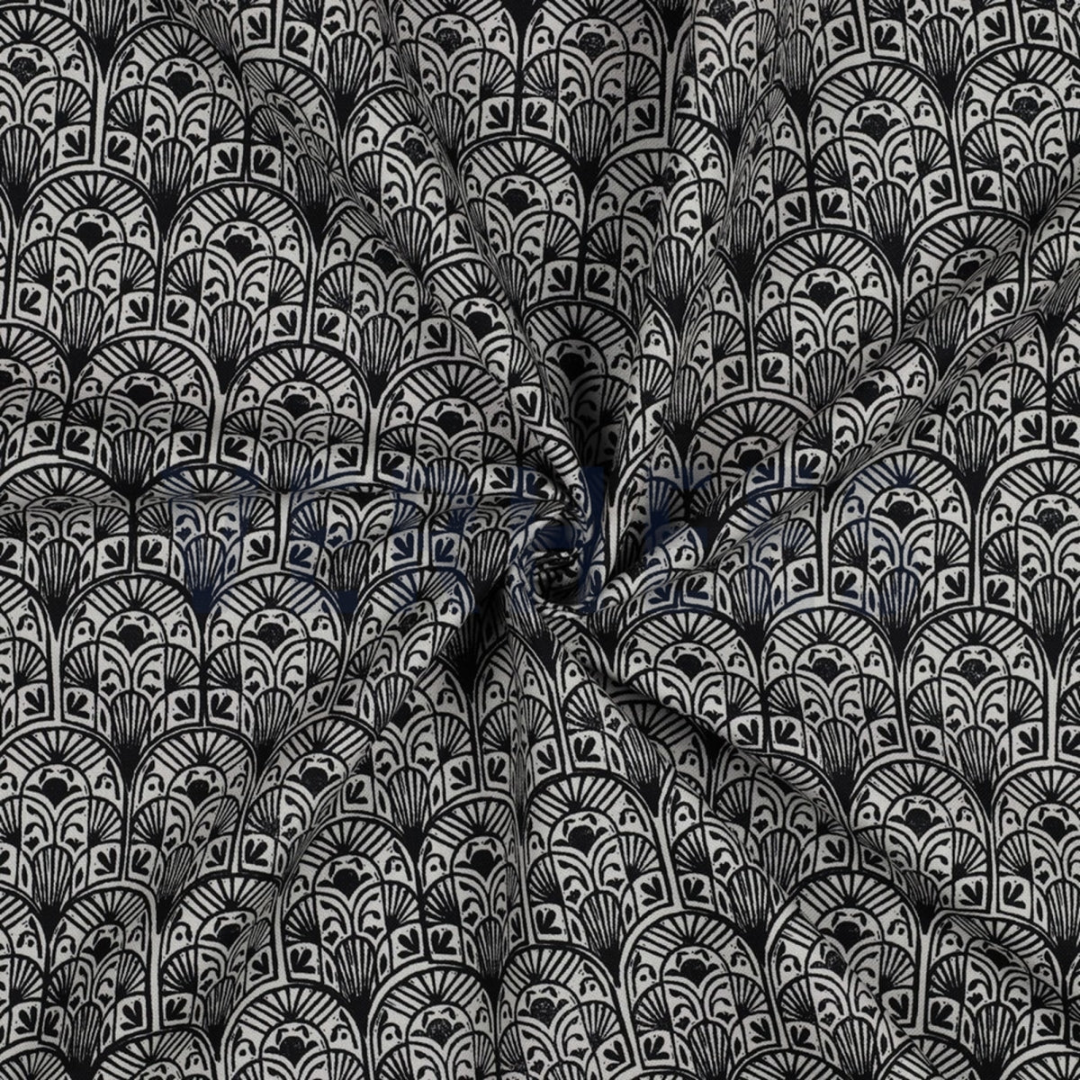 Canvas digital stamp zwart