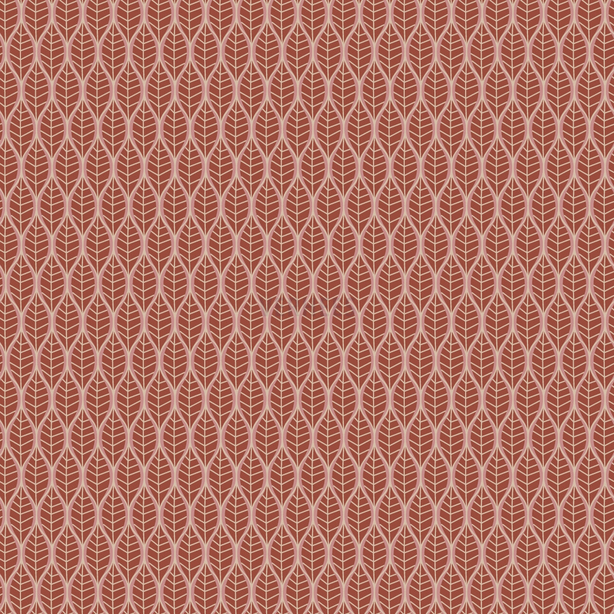 Katoen poplin blaadjes brik