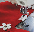 Janome teflon voet (glijvoet)