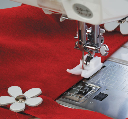 Janome teflon voet (glijvoet)