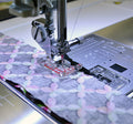 Janome 1/4'' quilt voet transparant met verwisselbare geleiders