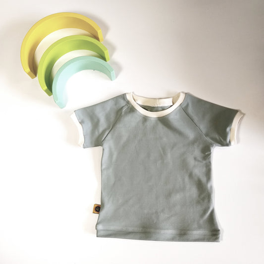OUTLER Retro T-shirt munt