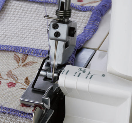 Janome stofgeleider (overlock)