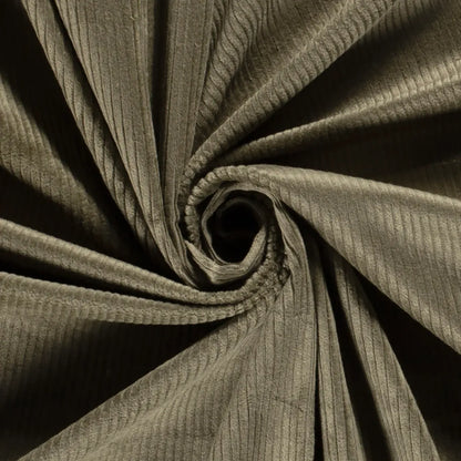 Corduroy Stretch 6w - Kaki groen
