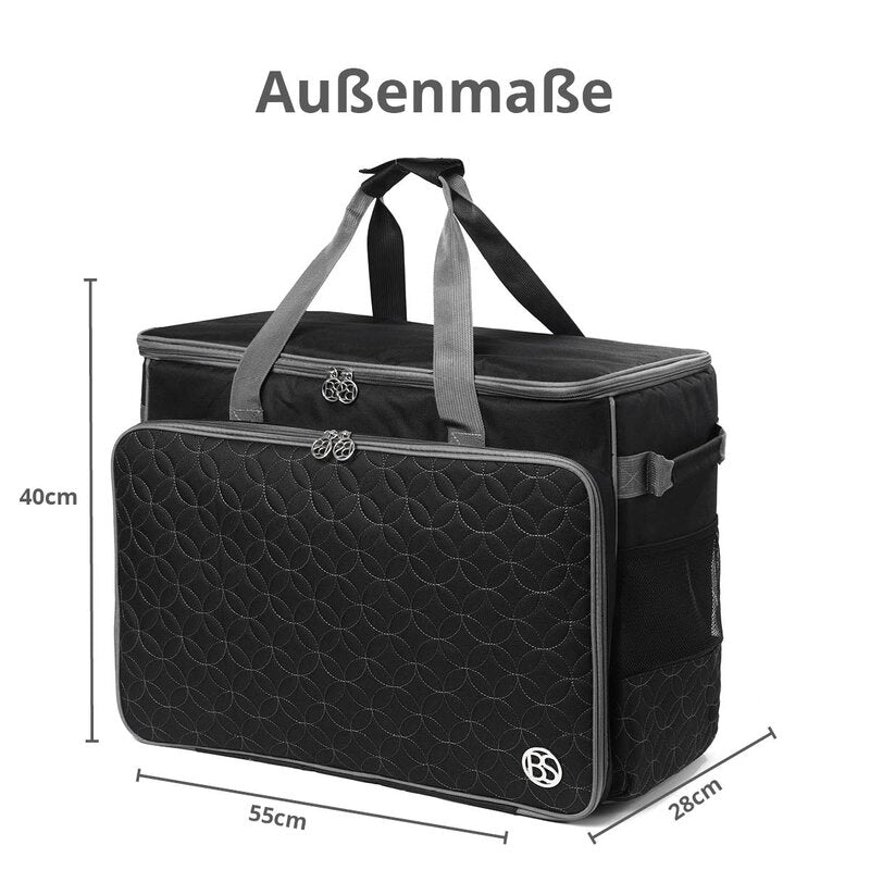 naaimachinetas XL – zwart