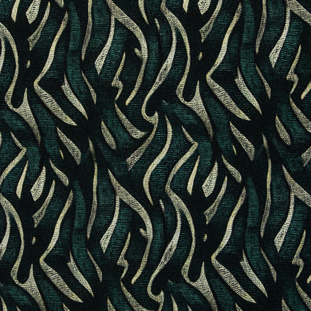 Kairo – French terry  modal - grafisch petrol