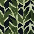 Kairo – French terry  modal - grafisch, donkerblauw-mintgroen