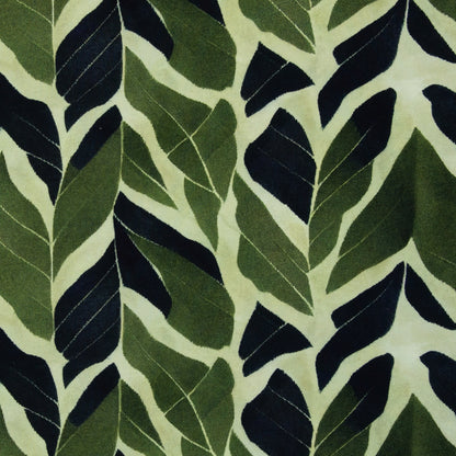 Kairo – French terry  modal - grafisch, donkerblauw-mintgroen