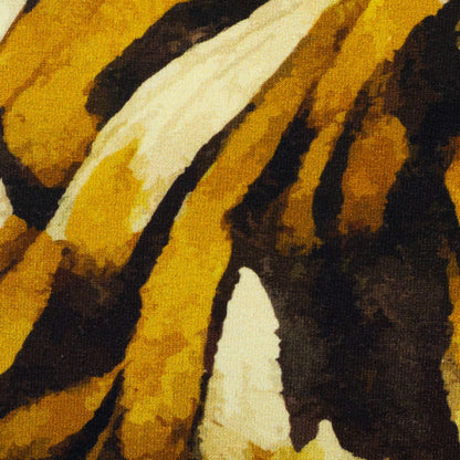 Kairo – French terry  modal - Graphic, ochre