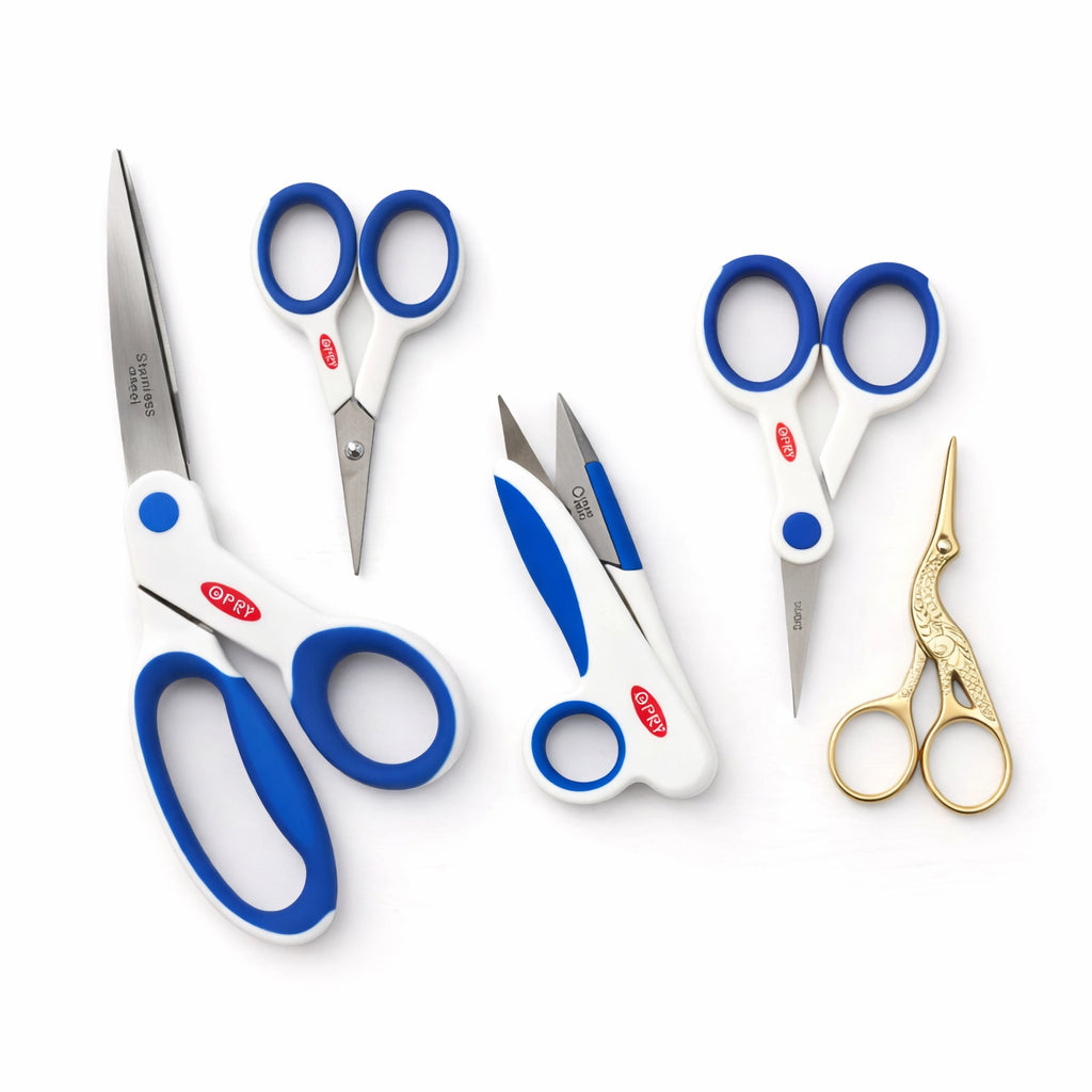 Set van 5 scharen in RVS