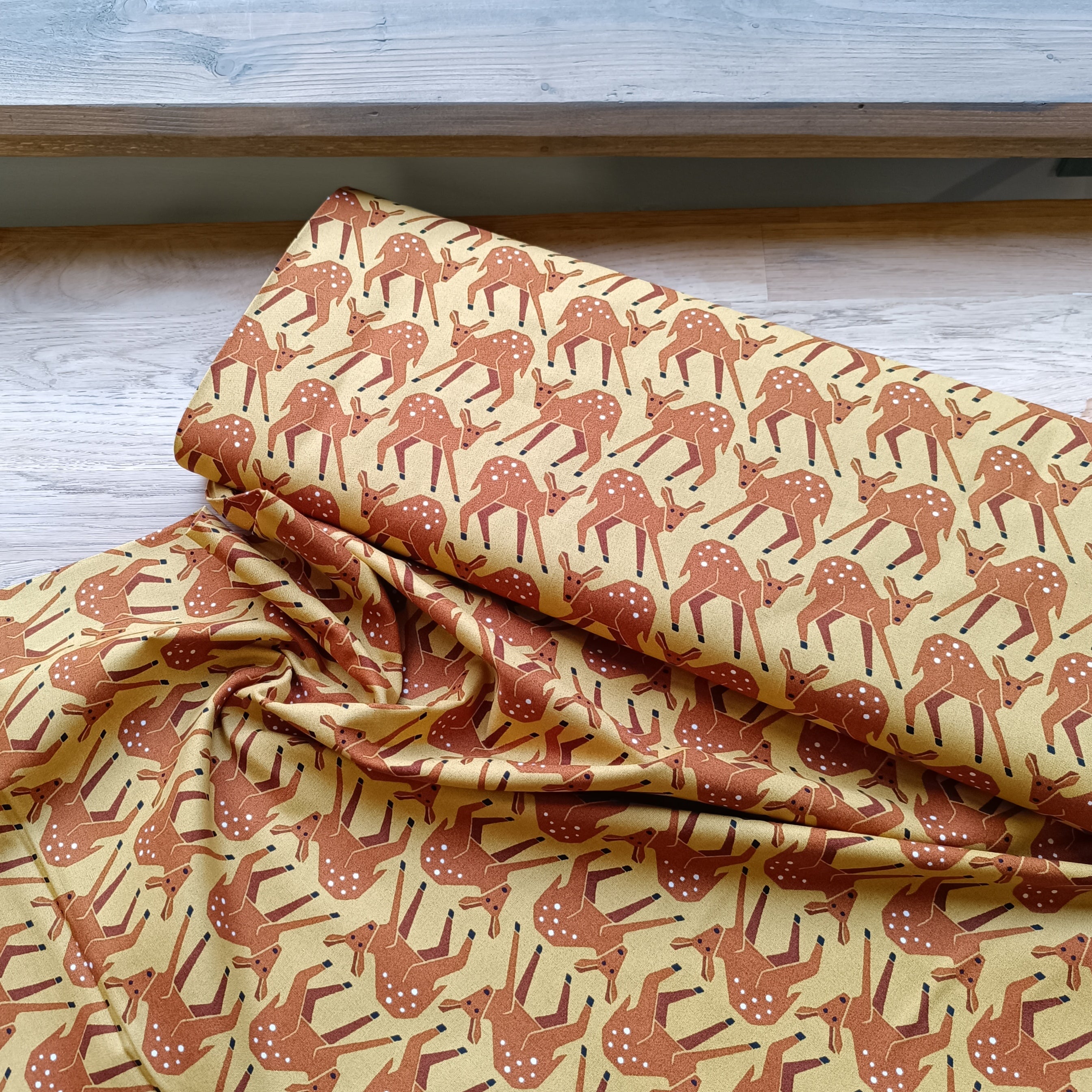 Bio katoen fawn blond