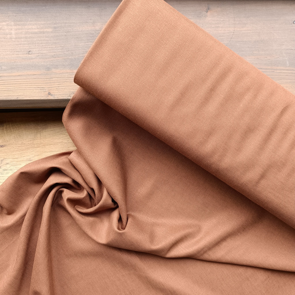 Linnen hazelnoot bruin
