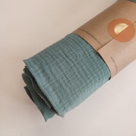 Gauze swaddle blauw