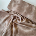 Double gauze tie dye taupe