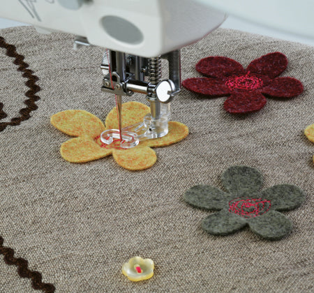 Janome stopvoet (borduurvoet)