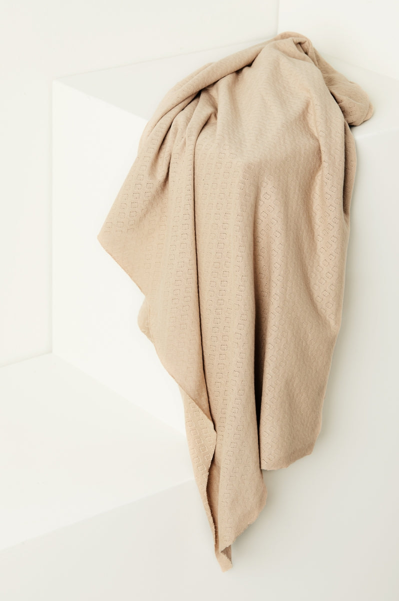 Organic gem pointelle Dune