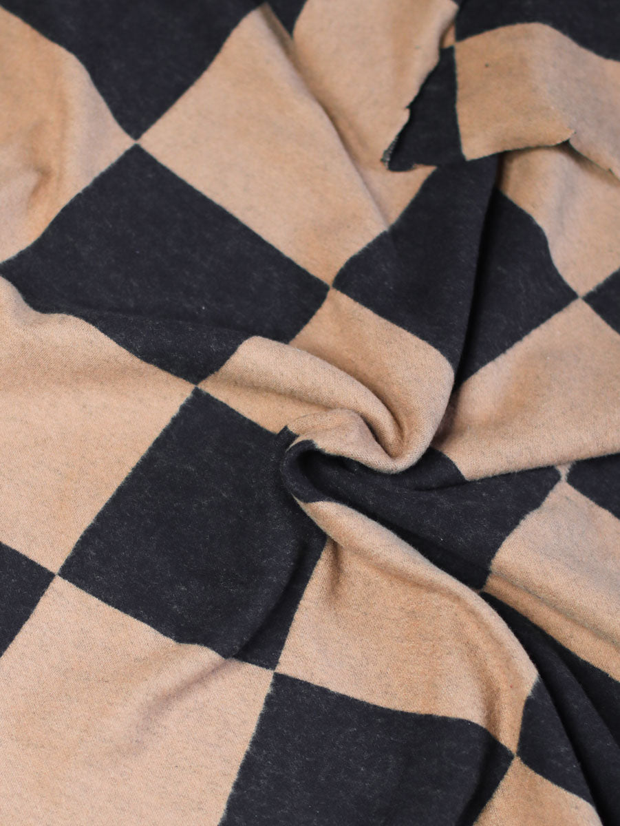 Mind the maker - ORGANIC BRUSHED SQUARE KNIT