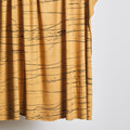 Saja ecovero viscose jersey - Stray lines dry mustard