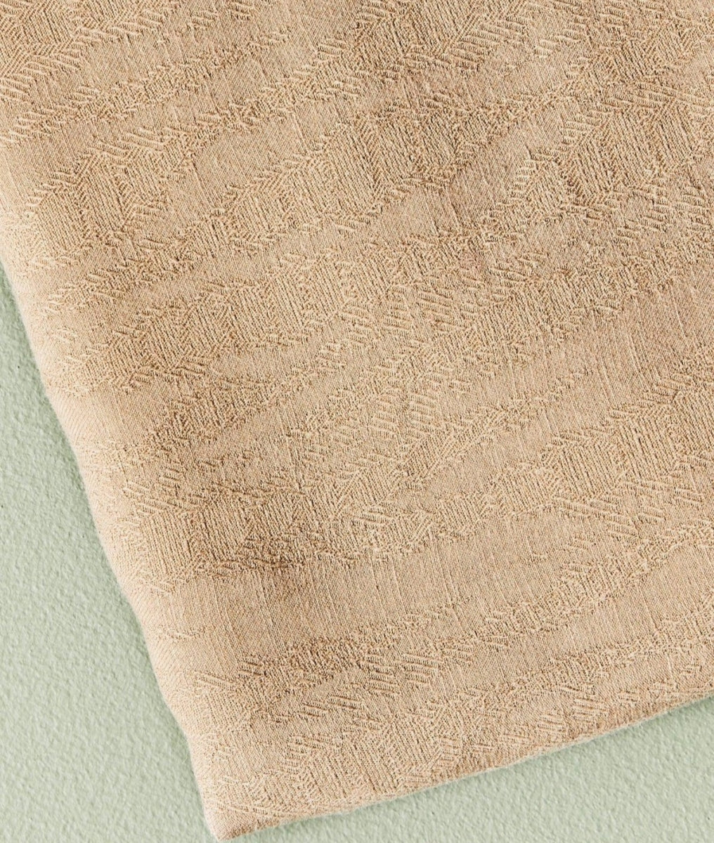 Hoya (Jacquard linnen blend) - Warm Sand