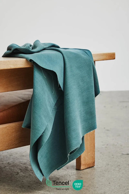 Sera (Weighty cotton blend) - Emerald