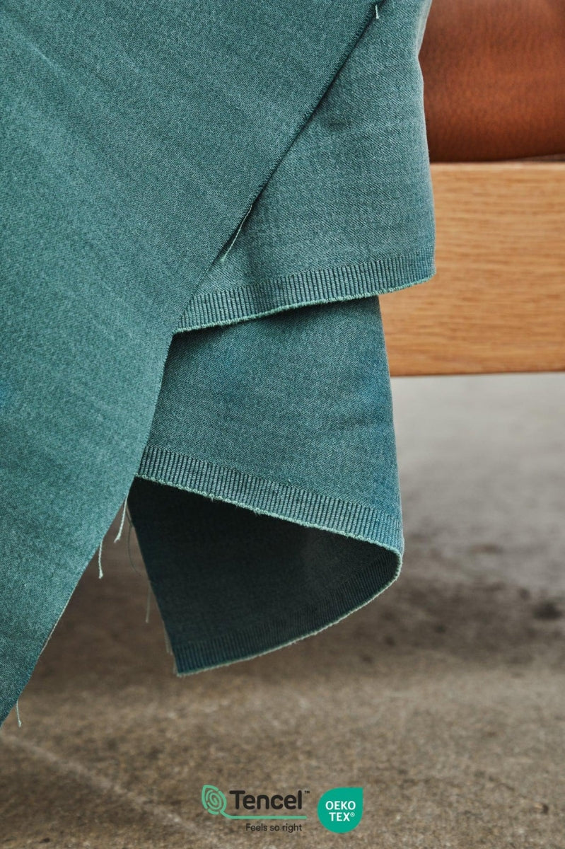 Sera (Weighty cotton blend) - Emerald