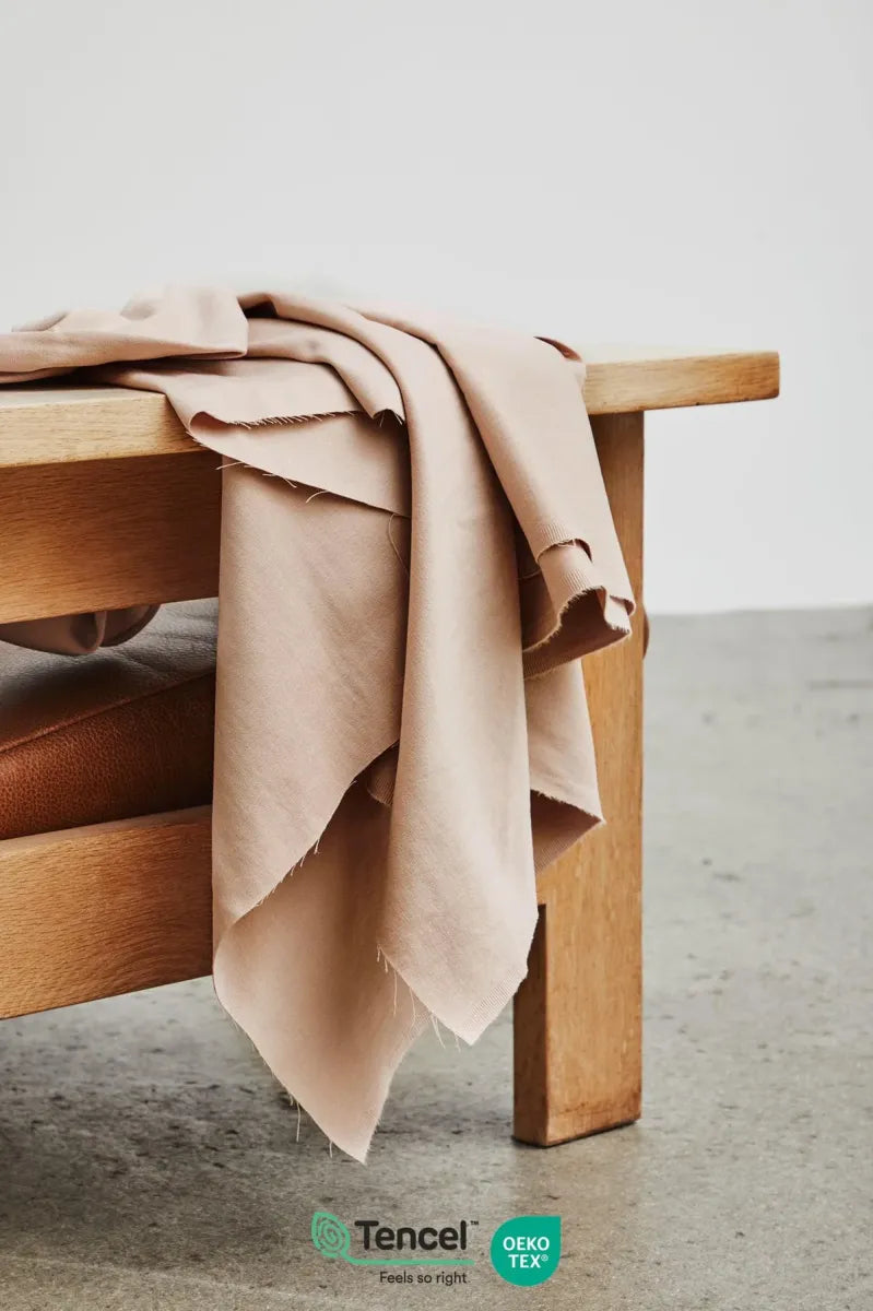 Sera (Weighty cotton blend) - Warm Sand