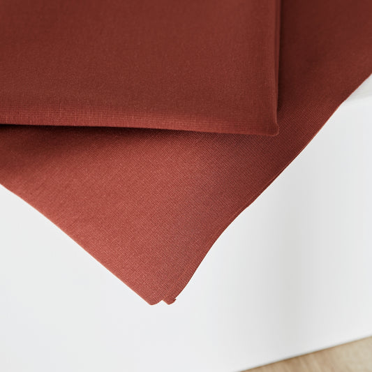 Plain Ponte Knit - Cider