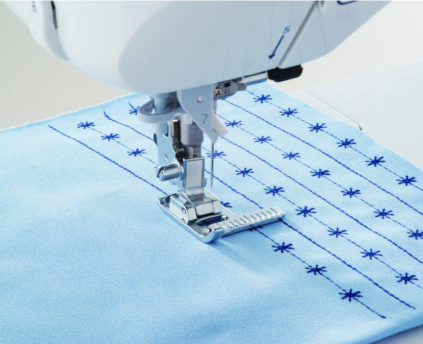 Juki naaivoet met geleider