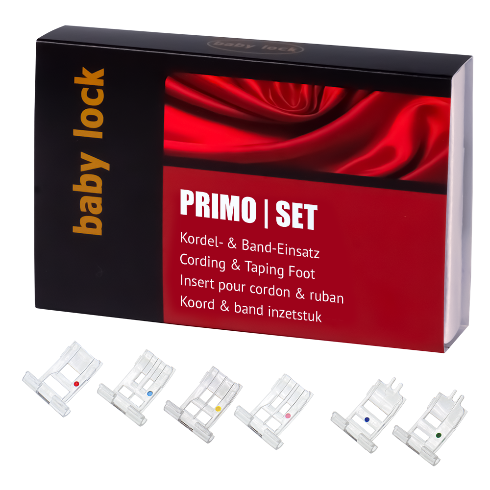 Baby Lock Primo Set Koord & Band Inzetstukken