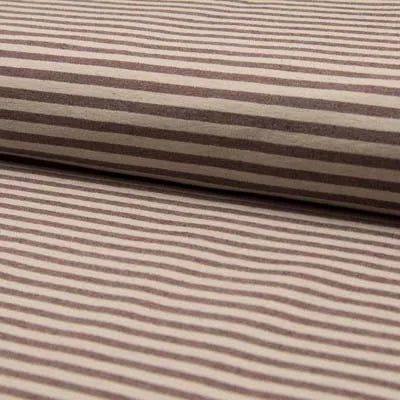 Bamboo Bengaline Stripe BROWN