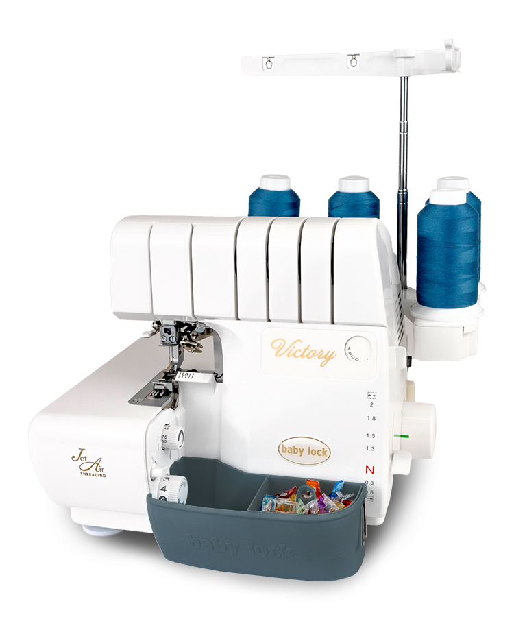 Babylock afvalbakje blauw (Victory)