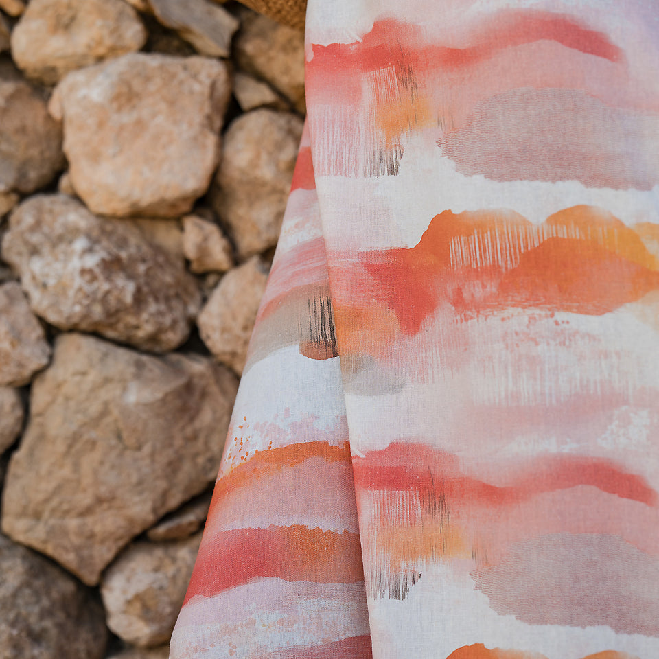 Ember Horizon – Linnen Viscose Blend