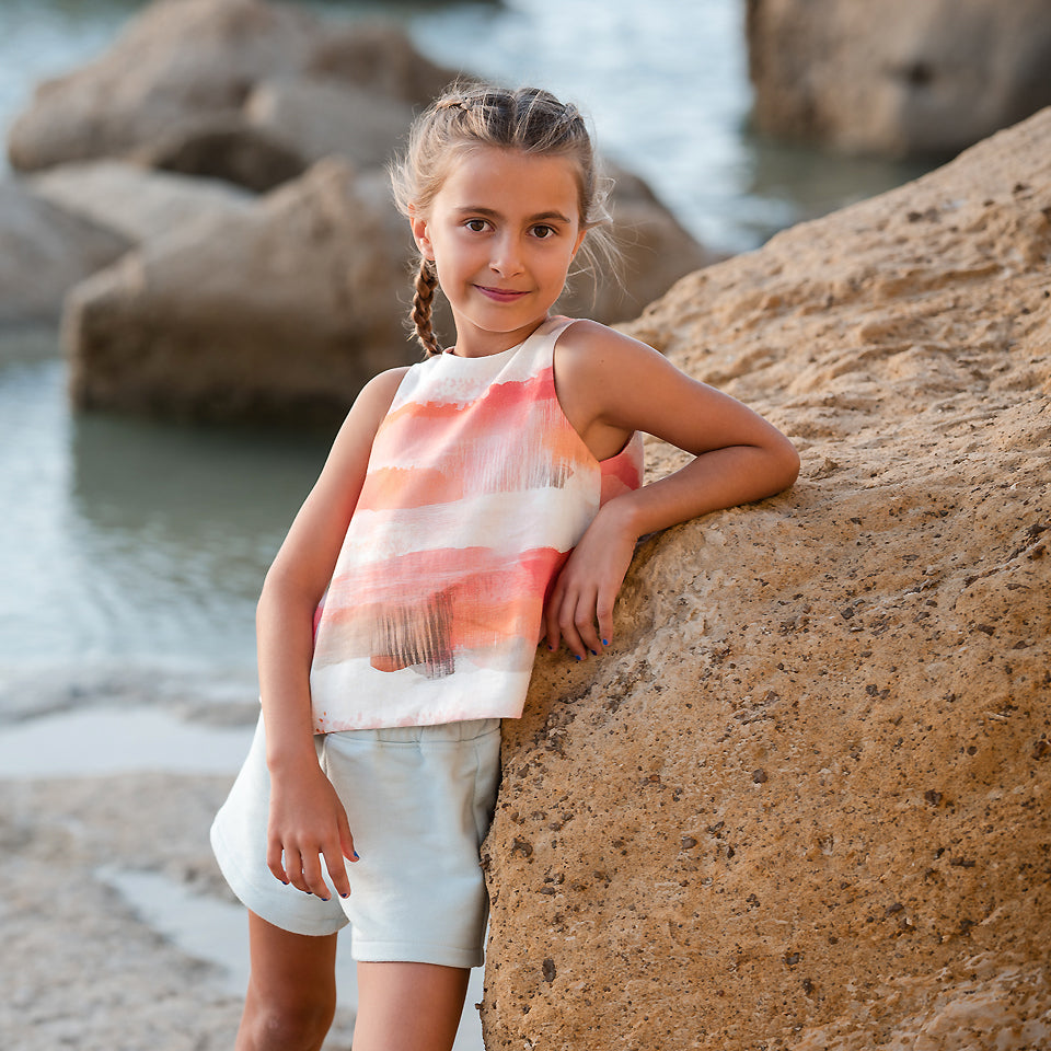 Ember Horizon – Linnen Viscose Blend