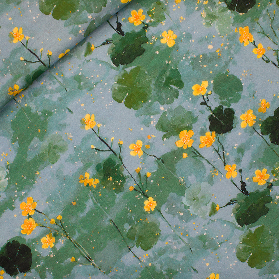 Marsh Marigolds – Double Gauze