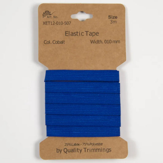 elastiek 10mm cobalt
