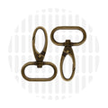 Elegant | Snap hook 25mm - Antique brass