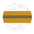 Zipper Nylon coil Ochre - Antique brass